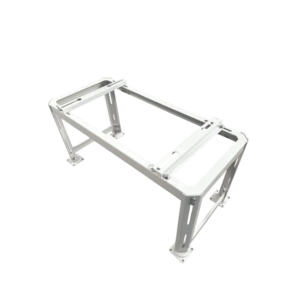 Ambista Pro Mini ground bracket 850x380x400 mm. White RAL9002.