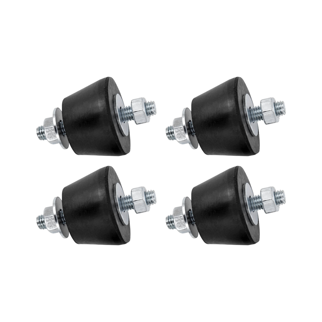 Ambista koonusekujulised vibratsioonipuksid 40x25 mm (4 tk komplektis).