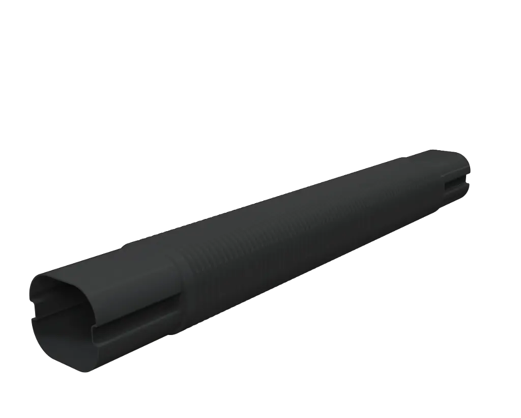 “EXCELLENS MF” Flexible sleeve, 72 mm. Lenght 520 mm. Black RAL9005.