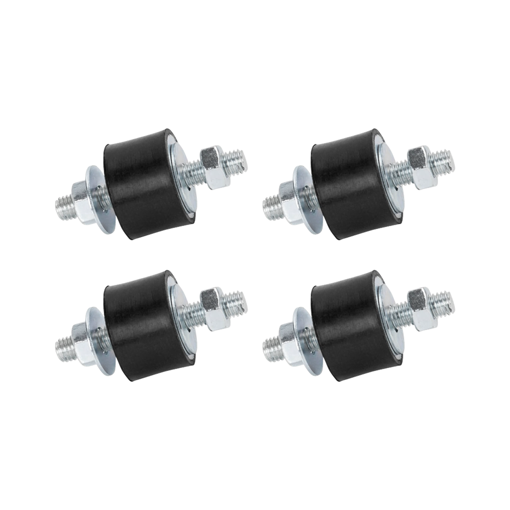 Cylindrical anti-vibration damper, Stiff (h=40 x Ø40), 4 pcs.