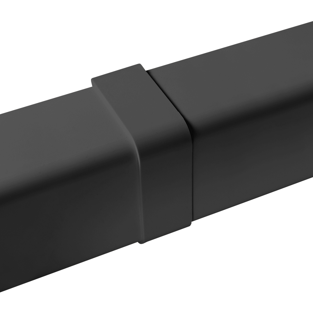 Cover Joint for 80x60 mm Duct, Grey. Pack of 30 pieces.