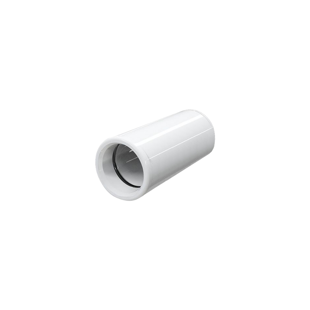 Straight seal connection to the TCR-25 rigid tube.