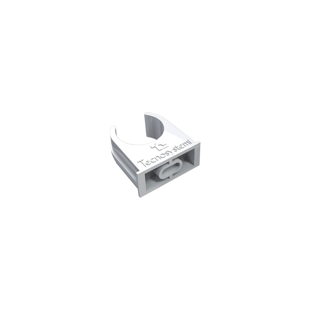 Fixing clip for TCR-25 Condensate Tube, White