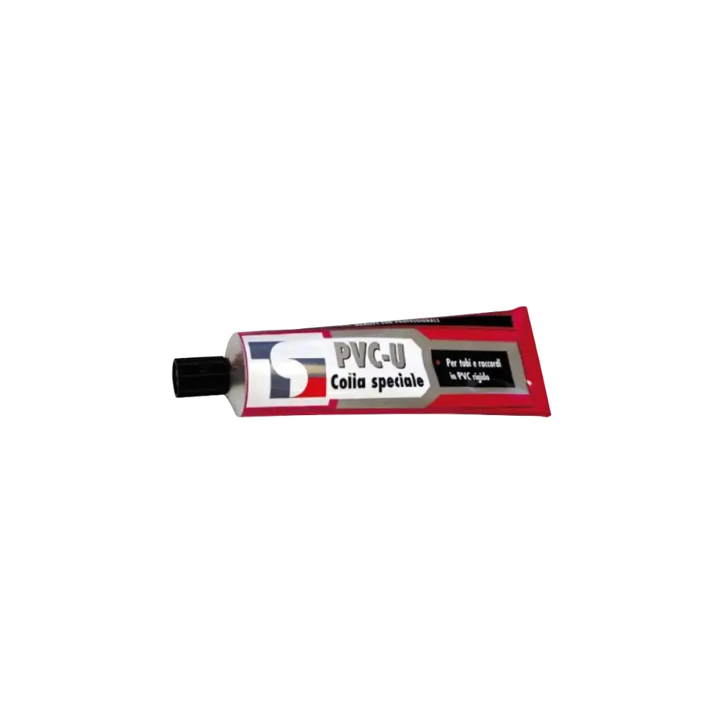 PVC pipe glue for TCR-21 rigid tube. Black.