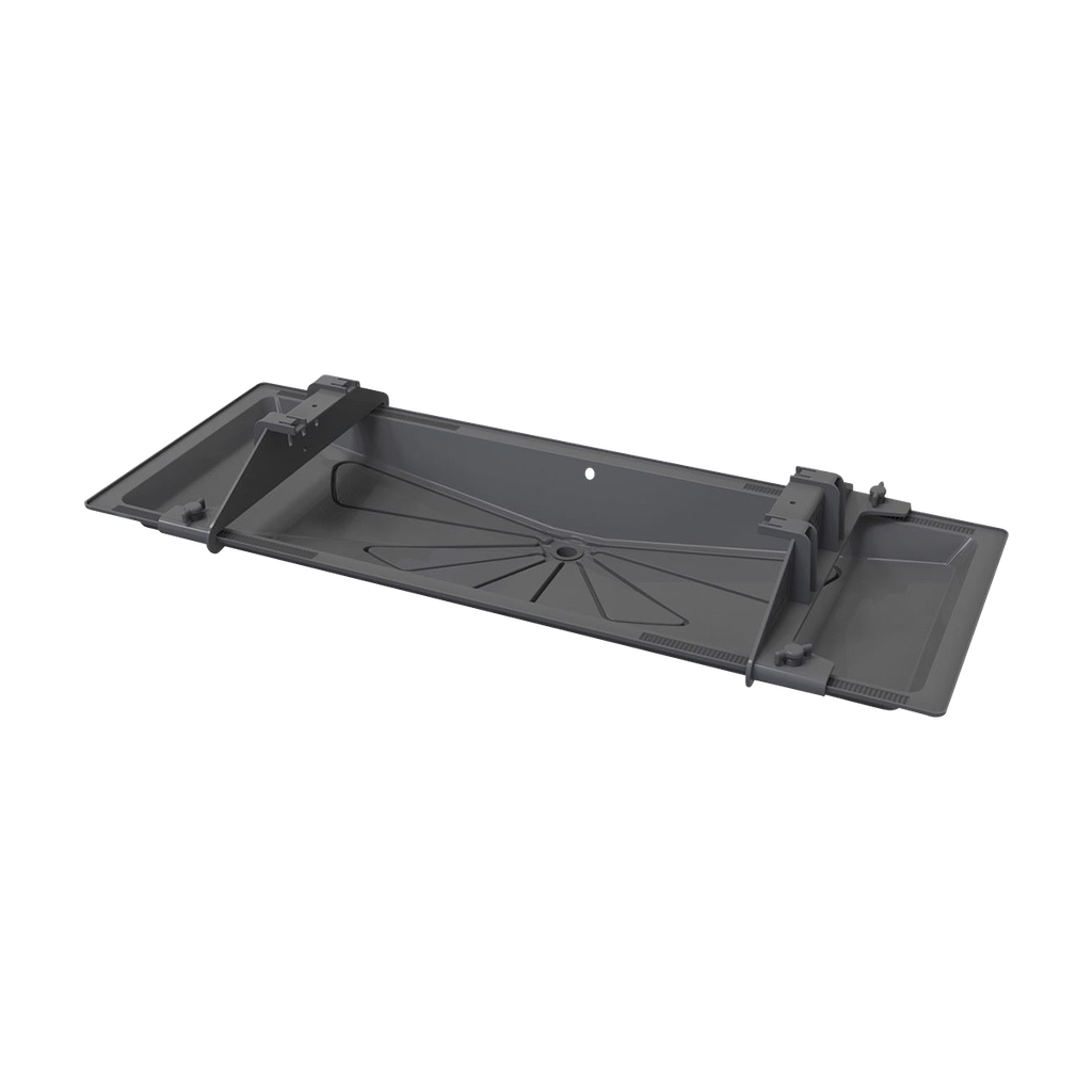 Drain pan 850x400 mm. RAL7016.