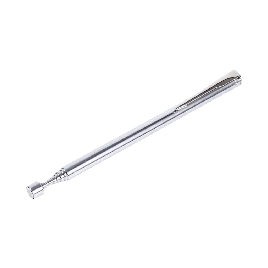 A telescopic rod with a magnetic tip, the extension range 126-637 mm. 