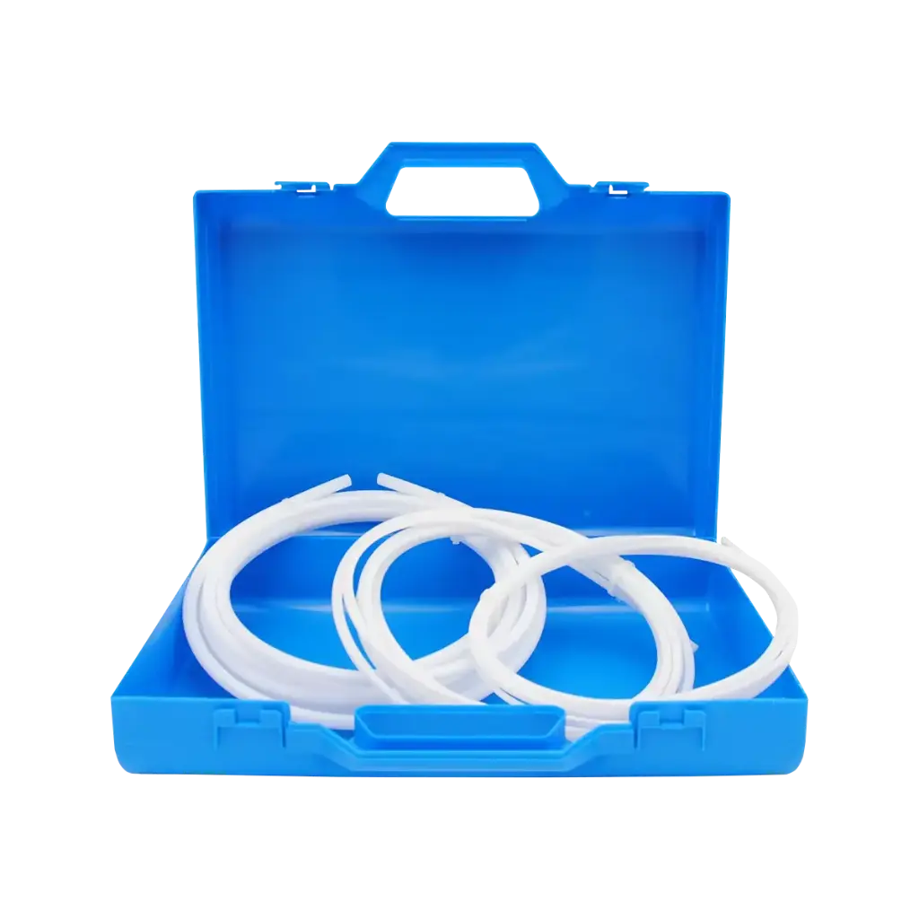 Plastic pipe bending probe set for copper pipes 1/4" - 3/8" - 1/2". Length 5 m.