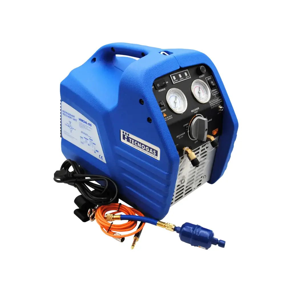 Professional emptying and filling station with oil separator TGAS-REC-24.