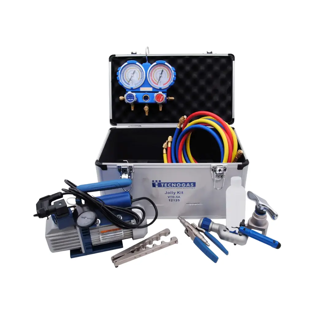 Strong aluminum toolbox "Jolly kit".