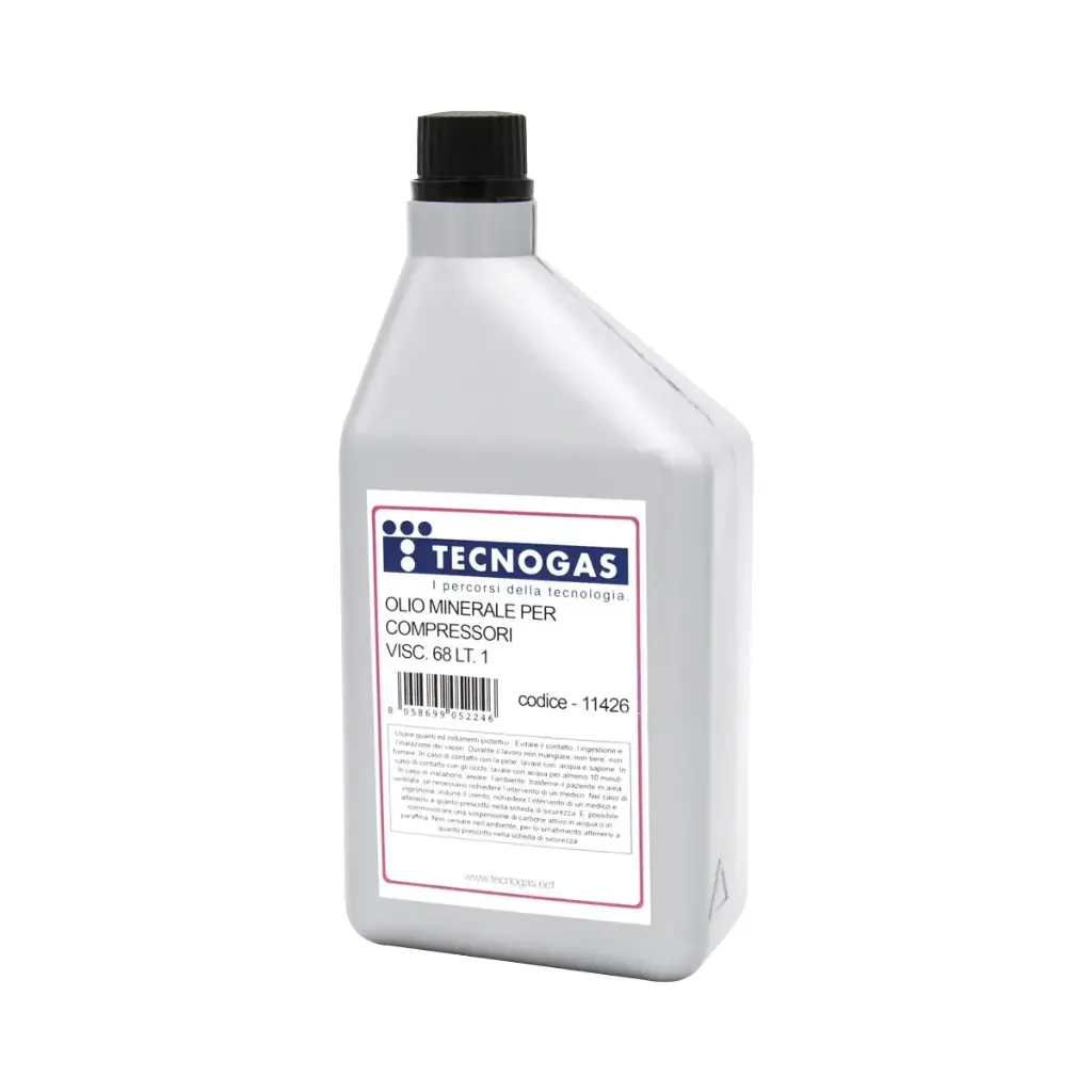 Mineral oil for vacuum pump. Viscosity 68, 1L.