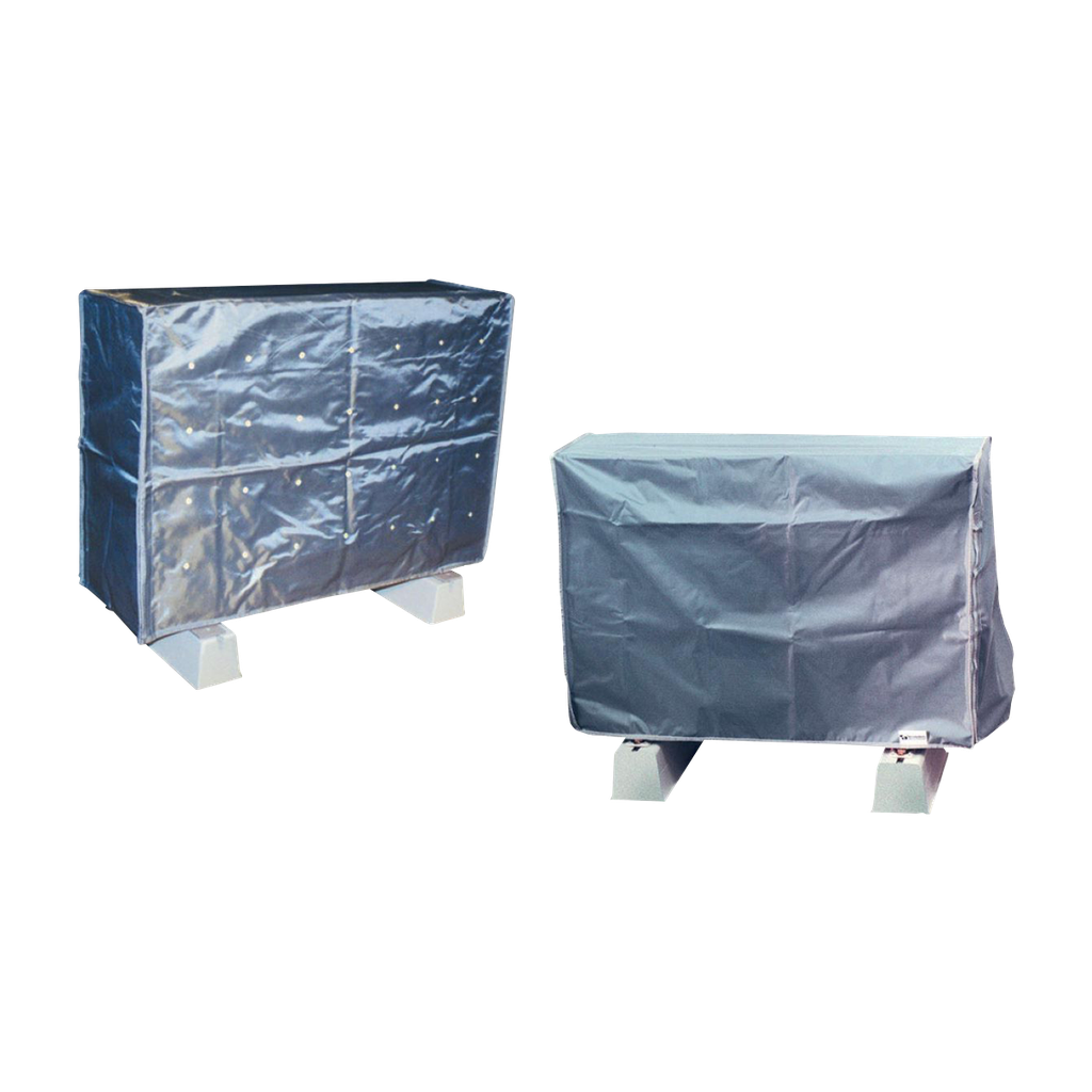 PVC plastic-coated fabric cover for outdoor unit. 1000x800x400 mm.
