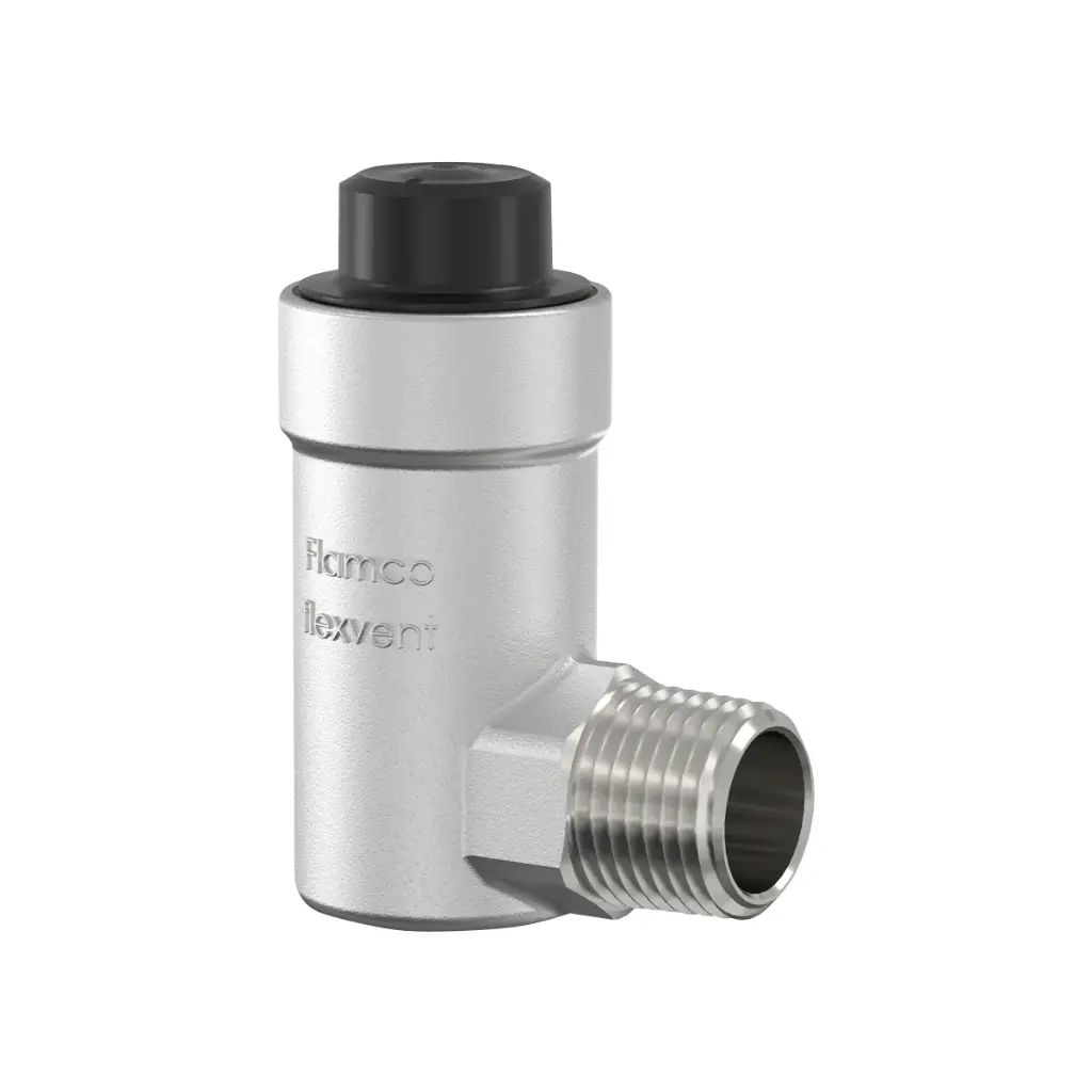 The Flexvent H, 1/2" 90°-angled connection.