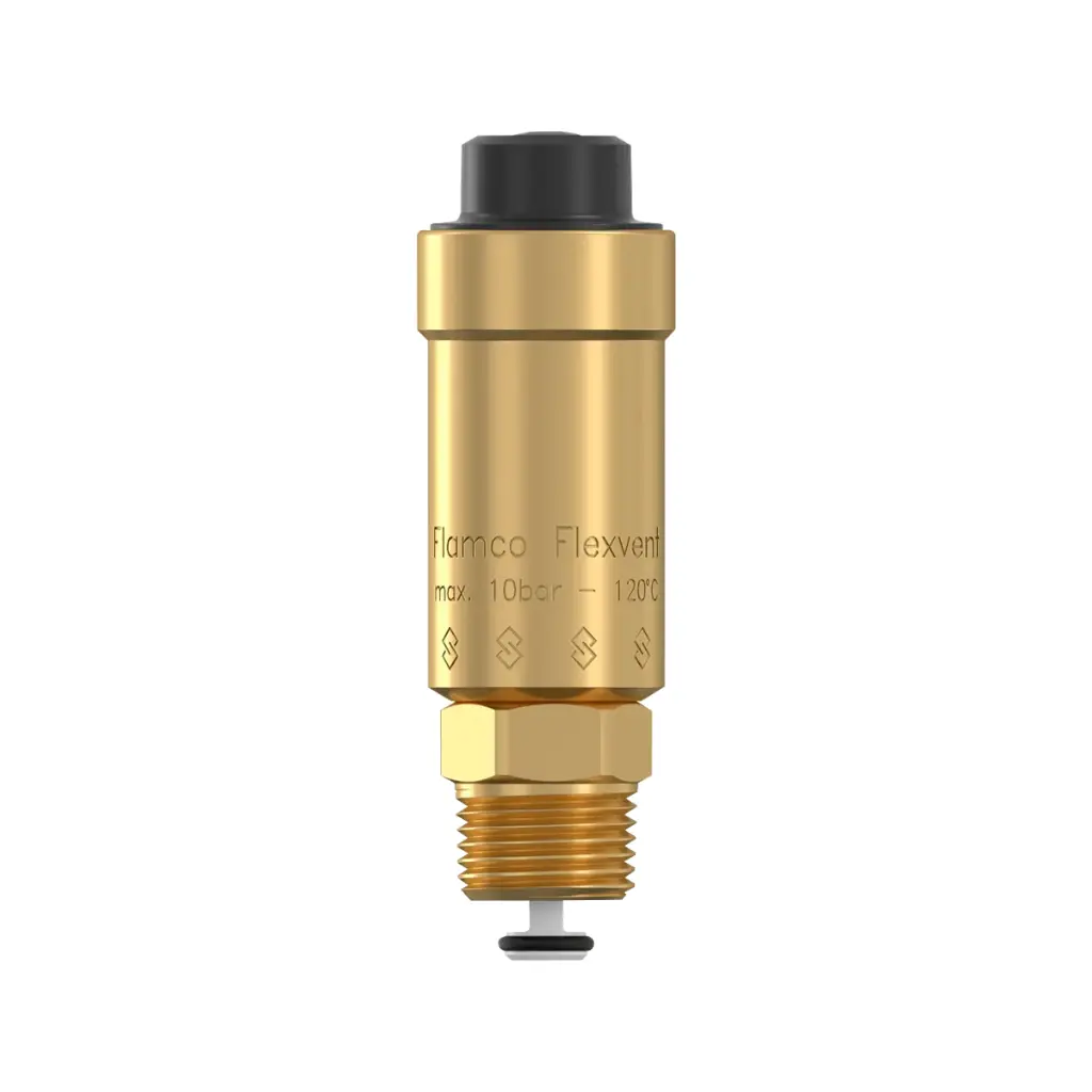 Flexvent E, 1/2" rak anslutning.