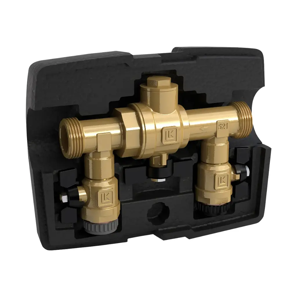 Täiteventiil MultiFill® LK 521,  1 1/4" ja 3/4", kVS 22 m³/h.