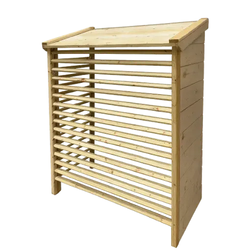 [OC4003] Välisosa kate immutatud puidust, naturaalsest kuusepuust. 1164x1416x561 mm (LxKxS).