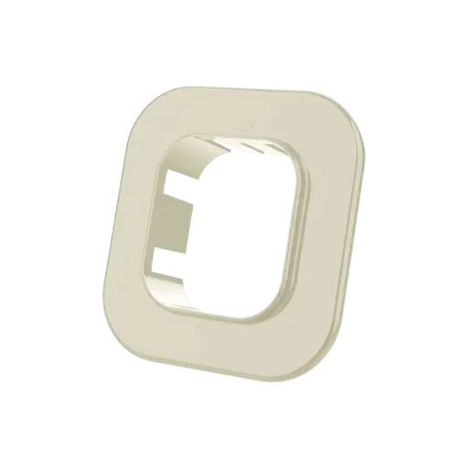 [11122072] "EXCELLENS RM" wall cover for 72x64 mm cover duct, Ivory. Pack of 5 pieces.
