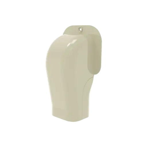 [11124172] "EXCELLENS TM" end cap for 72x64 mm cover duct, Ivory. Pack of 5 pieces.