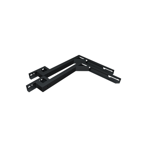 [WB1021] Ambista Z-Type  bracket.  Horizontal part 500 mm, RAL9005.
