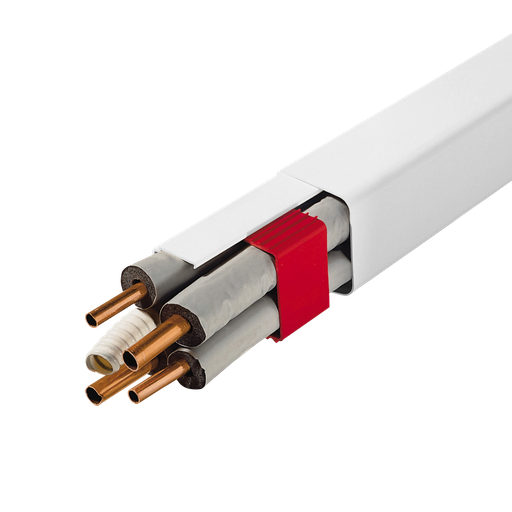 [AM0801-W] Straight Duct 80x60x2000 mm, White