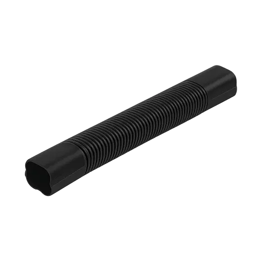 [SF-77-500-K] Inaba flexible duct 495x62x74 mm, black.