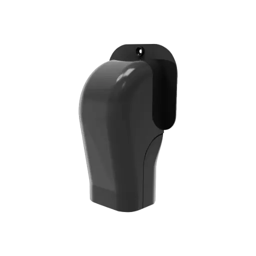 [SCD100309] “EXCELLENS TM” Wall cover, 72 mm. Black RAL9005.