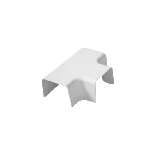[AM0809-W] "T" Shunt for 80x60 mm duct, White. Pack of 4 pieces.