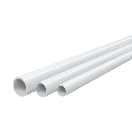 [SCD300034] White rigid UVA-proof condensate water tube TCR-32. Inner Ø28 mm.