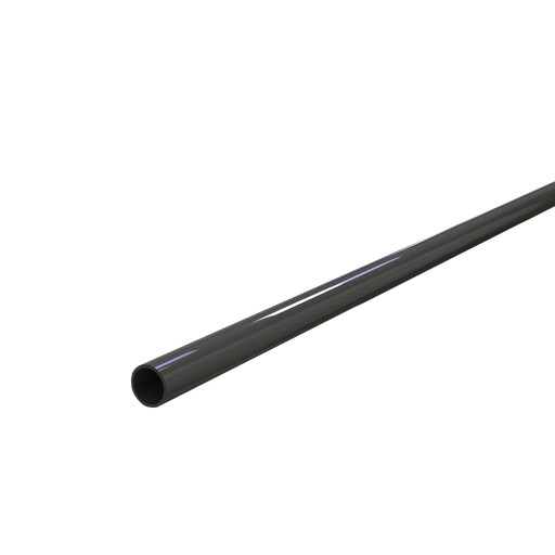 [SCD3E0001] Rigid UVA-proof condensate water tube TCR-21. Black.