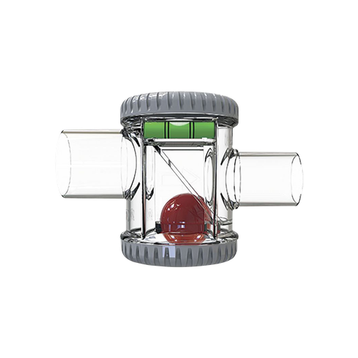 [SCD300004] SIPHON STOP Ø21 mm torr horisontell luktspärrsifon med inspektionsmöjlighet.