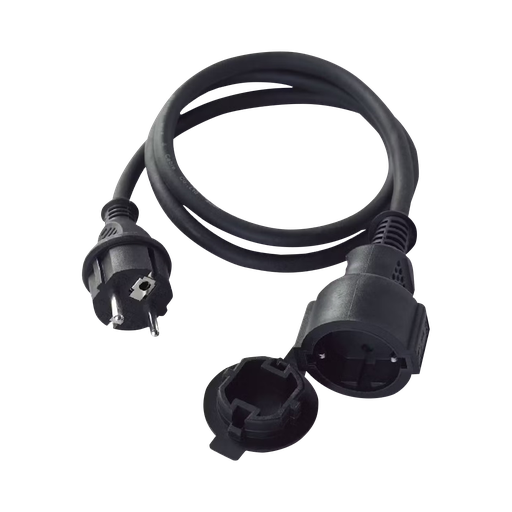 [ABK397] Forlængerledning med enkelt stik, 20 m, IP44, H05RR 3x1,5 mm². 16 A, 250 V.