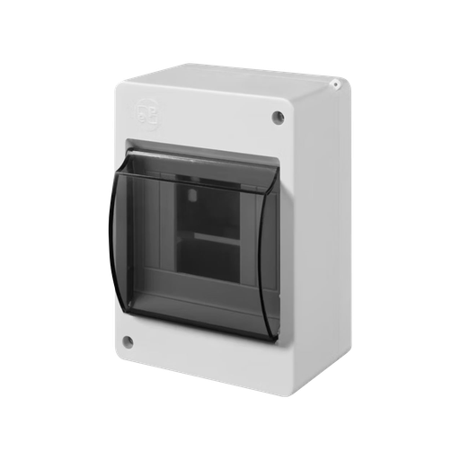 [ATB699] Sikringsboks plomberbar S4 dør, IP30. 140x95x83 mm (HxBxD).