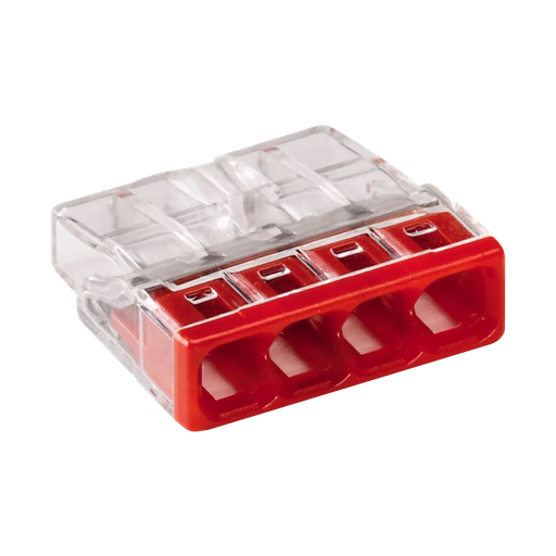 [ALX038] Harukarbiklemm 4-ne, 0.2-2.5 mm². Pakendis 100 tk.