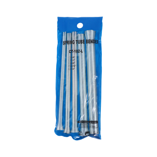 [CT-102-L] Set of copper tube bending springs 210mm.