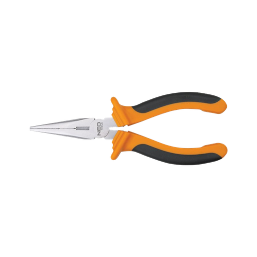 [03-01013] Straight long nose pliers 160 mm.