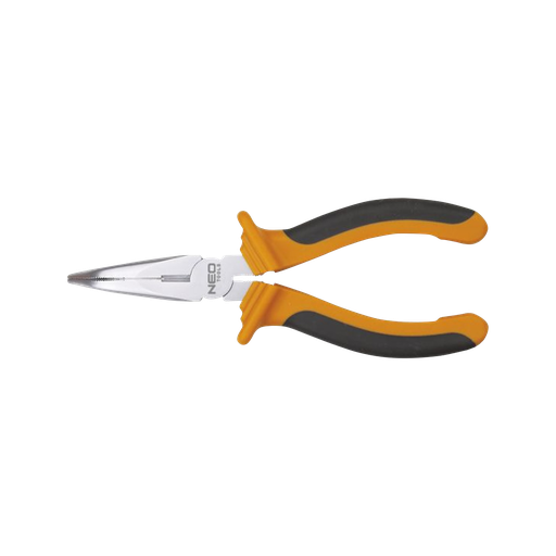 [03-01015] Bent long nose pliers 160 mm.