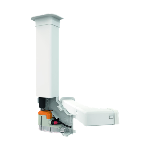 [DP10CE05UN23] Kondensaadipump Delta Pack 80x60, seadmeväline (80x60 mm karbik, põlvega), valge.