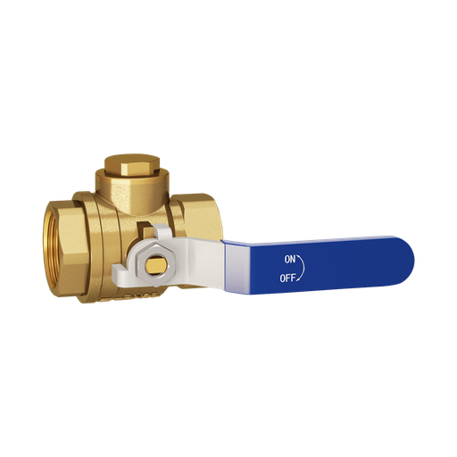 [182017] Filter valve (ball valve) for heating and cooling LK 522 sk 1 1/4", Kvs 20 m³/h, brass.